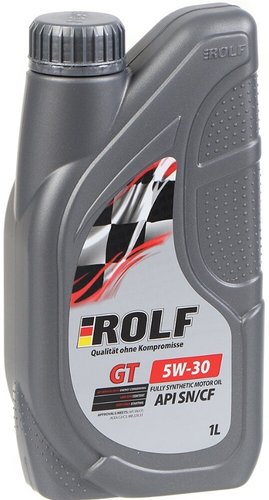 Моторное масло ROLF GT 5W-30 API SN/CF 1 л