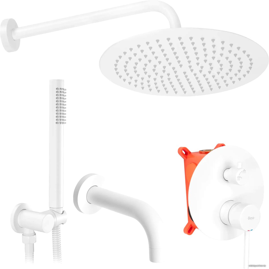 Душевая система  Rea Lungo White REA-P6611