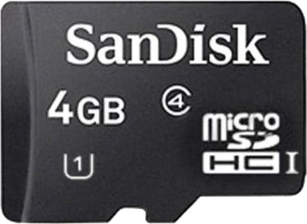 

Карта памяти SanDisk SDSDQAB-004G microSDHC 4GB