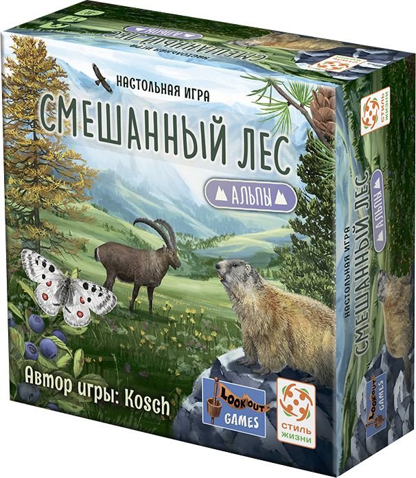 

Карточная игра Стиль Жизни Смешанный лес. Альпы