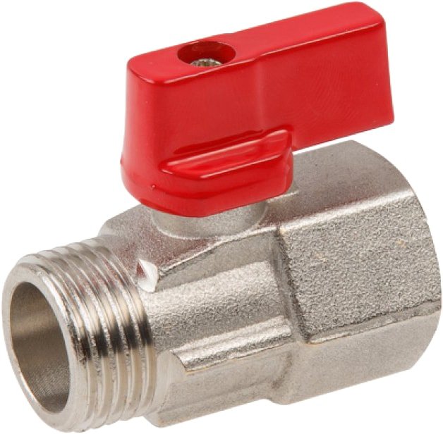 

Запорная арматура AV Engineering Шаровой кран Mini ручка НР-ВН 1/2" AVE13712R