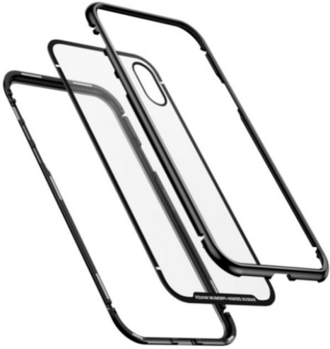 

Чехол для телефона Baseus Magnetite Hardware для iPhone XS Max (черный)