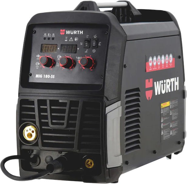 

Сварочный инвертор Wurth MIG 180-S 5952350180