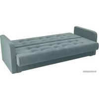 Диван Лига диванов Надежда 103071 (велюр, бирюзовый)