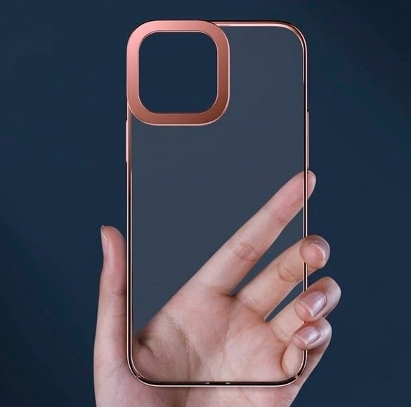 

Чехол для телефона Baseus Glitter для iPhone 13 Pro (розовый)