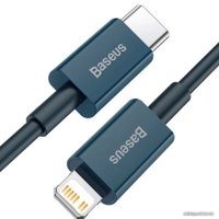 Кабель Baseus CATLYS-C03 USB Type-C - Lightning (2 м, синий)