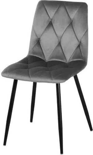 СоюзРегионПоставка Регги СРП-066 (муар черный, велюр Velluto 18 серый)