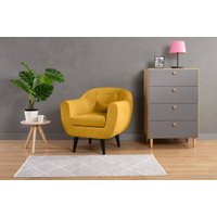 Интерьерное кресло Divan Роттердам 35037 (Velvet Yellow)