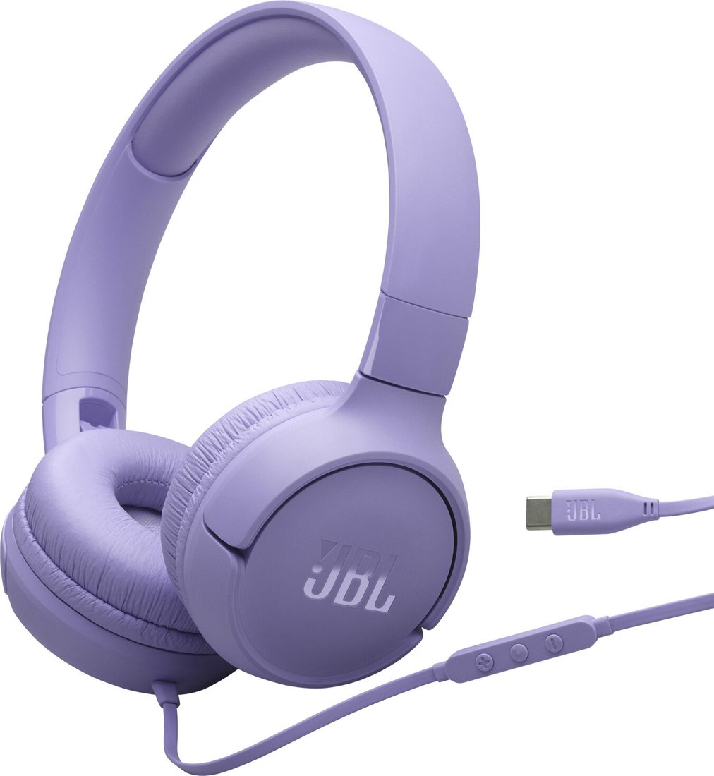 Наушники JBL Tune 520C USB-C (фиолетовый)