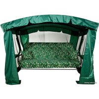 Садовые качели МебельСад Мадагаскар (завитушки, зеленый)