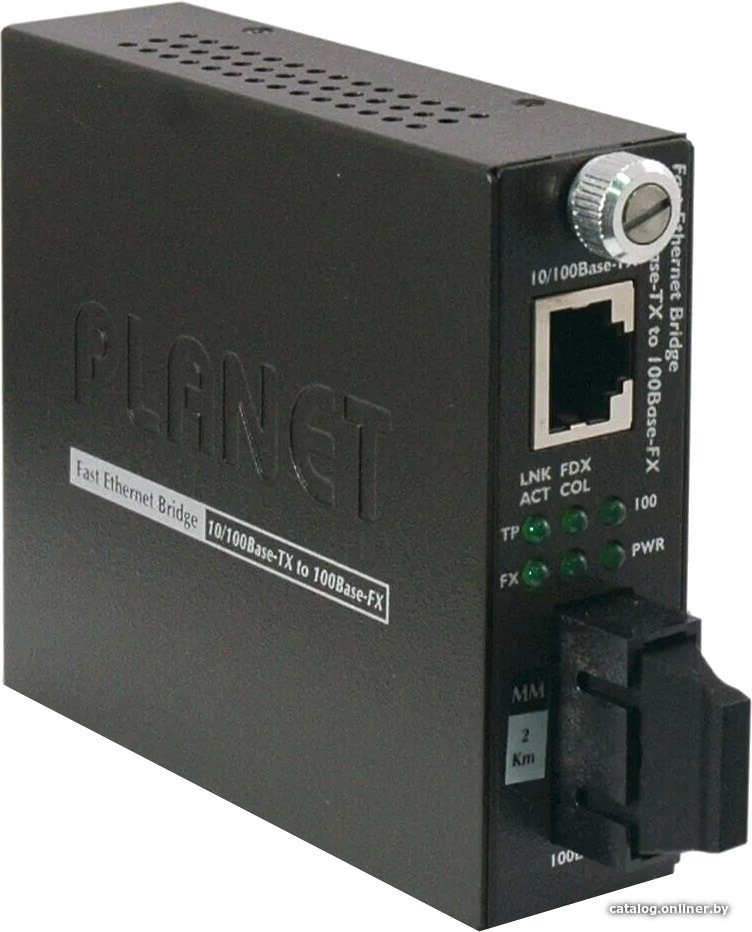 Медиаконвертер PLANET FST-802