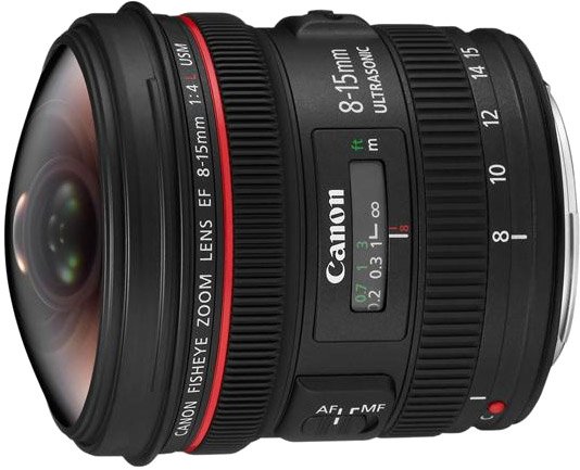 

Объектив Canon EF 8-15mm f/4L Fisheye USM