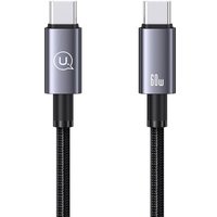 Кабель Usams US-SJ678 USB Type-C - USB Type-C (0.25 м, черный)