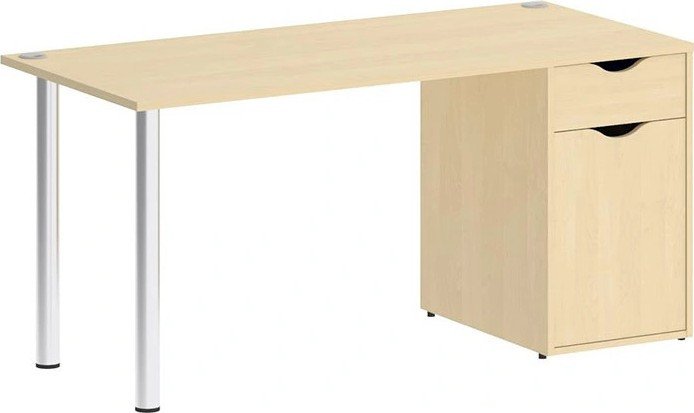

Стол Riva Home Office VR.SP-3-158.1 Silver (клен)