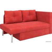 Тахта Мебель-АРС Алиса (микровельвет, кордрой красный)