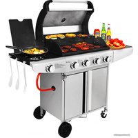 Газовый гриль для дачи Koler Relish v1 (серебристый)