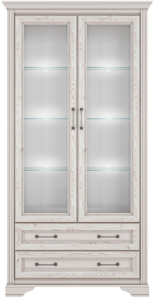 

Шкаф-витрина Black Red White Stylius B169-REG2W2S с подсветкой (лиственница сибирская)
