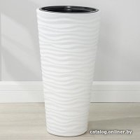 Кашпо Альтернатива Оазис М8076 (серый)