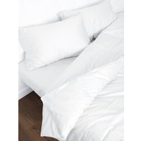 2-спальный комплект постельного белья Loon Emily (2-спальный, наволочка 50x70, белый)