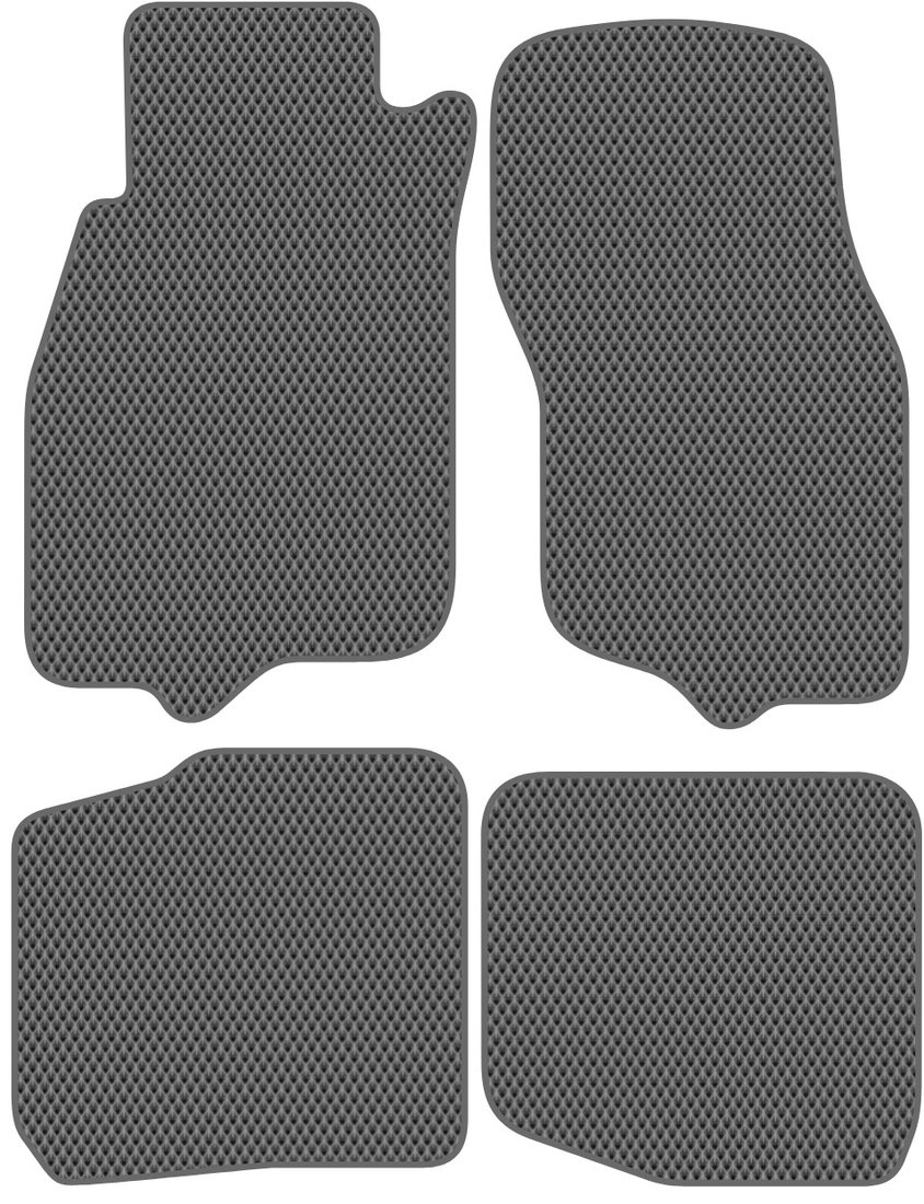 

Комплект ковриков для авто Alicosta Volvo S40 II (седан / MS) 2004 - 2007 (серый, ромб)