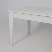 Кухонный стол ЭлиГард Stan 1180-1570x760x745 (белый структурный)