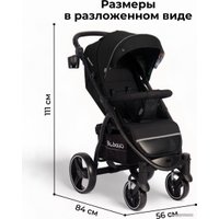 Коляска прогулочная «книга» Bubago Cross City BG 117-2 (черный)