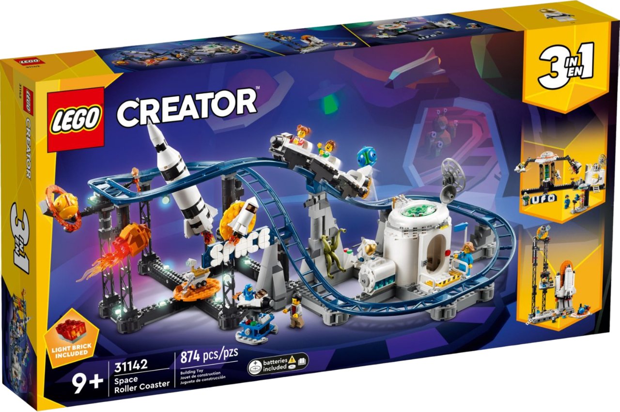 

Конструктор LEGO Creator 3 в 1 31142 Космические американские горки