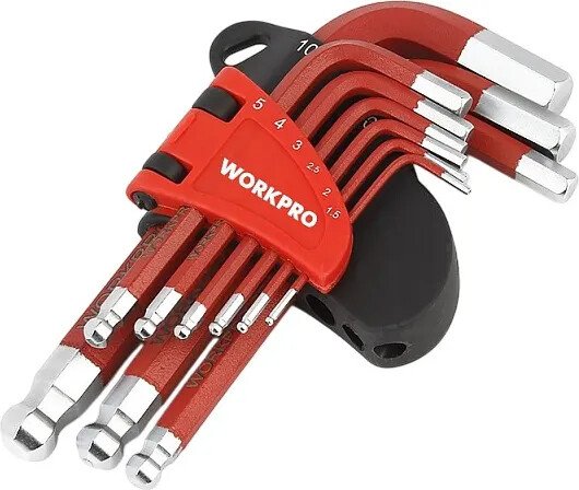 

Набор ключей Workpro WP222012 (9 предметов)