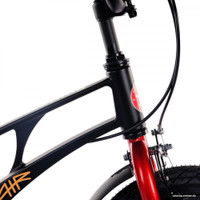 Детский велосипед Maxiscoo Air Стандарт Плюс 2024 (черный матовый)