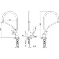 Смеситель Paulmark Siegen Si213111-BG (золото/брашированное золото)