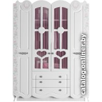 Шкаф распашной Аквилон Розалия №24 (лиственница белая)