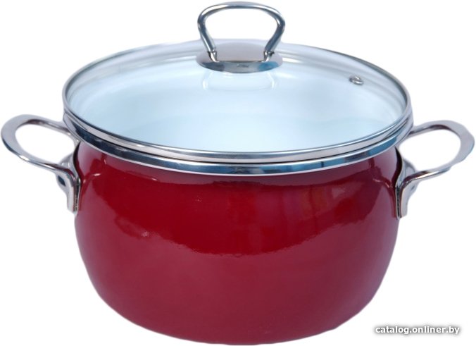 Кастрюля Omelia 1-2415211 (бордовый)