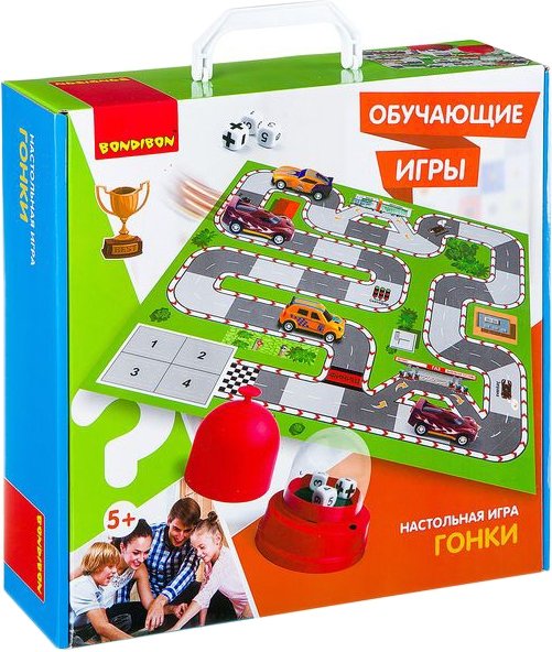 

Детская настольная игра Bondibon Гонки