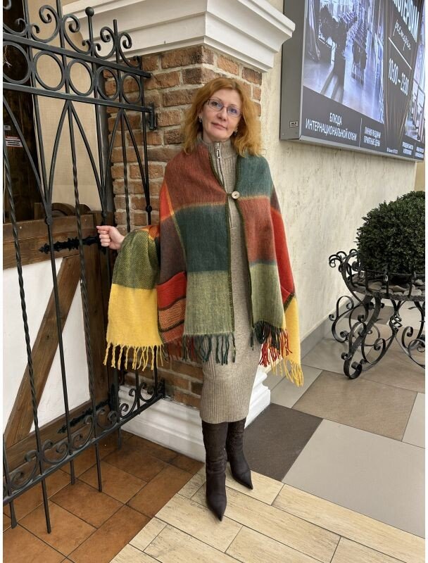 Палантин Klippan-Saule Мариотт софт с карманами 70х200 (р-р 42-48)