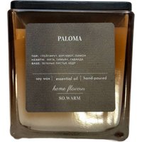 Ароматическая свеча SO.WARM Палома в стеклянном стакане Quadro 260 г в Лиде