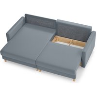 Угловой диван Mio Tesoro Дублин 497 (серый 968)