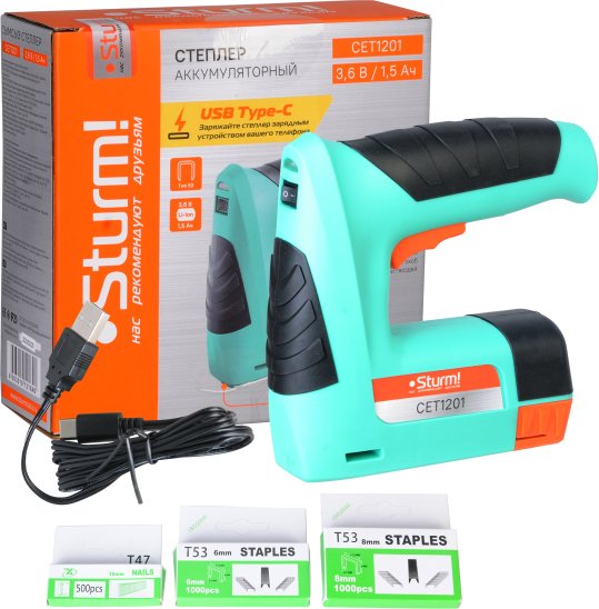 

Степлер Sturm CET1201
