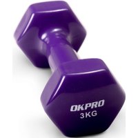 Набор гантелей OKPRO OK1001A-3 2x3кг (фиолетовый)
