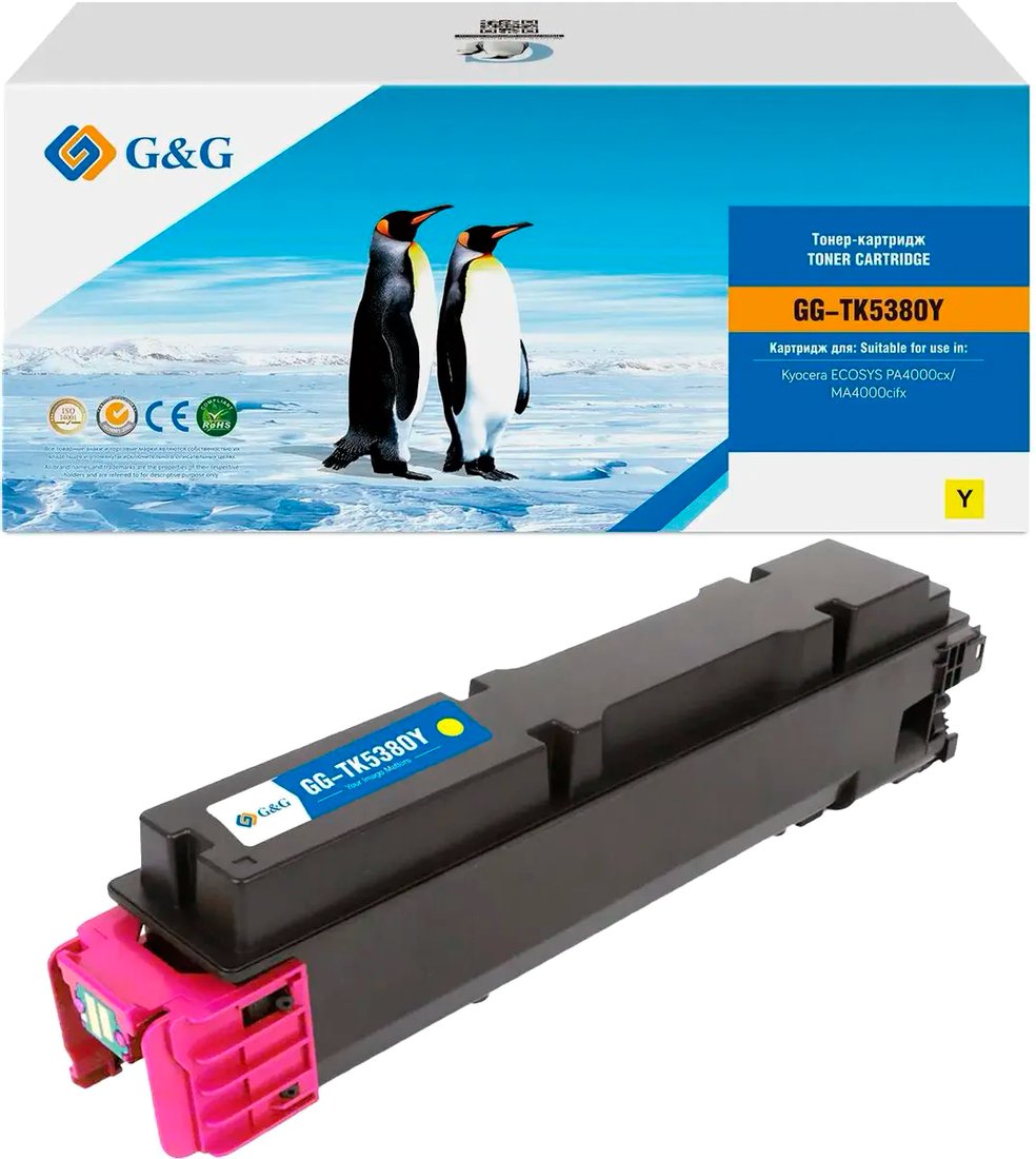 

Картридж G&G GG-TK5380Y (аналог Kyocera TK-5380Y)