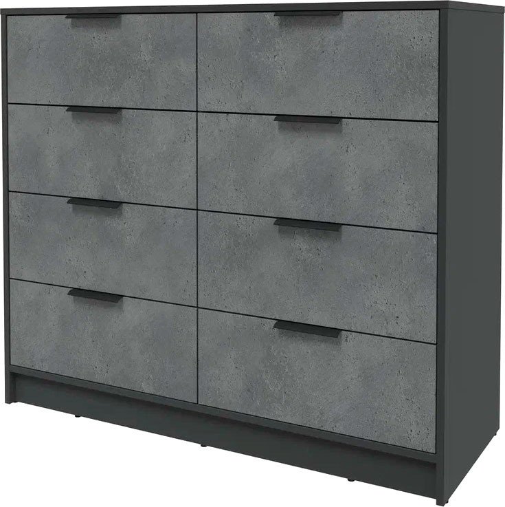 

Комод Интерлиния Концепт КТ-К117 (бетон портленд/антрацит)