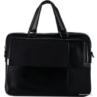 Мужская сумка Poshete 249-8230-8-BLK (черный)