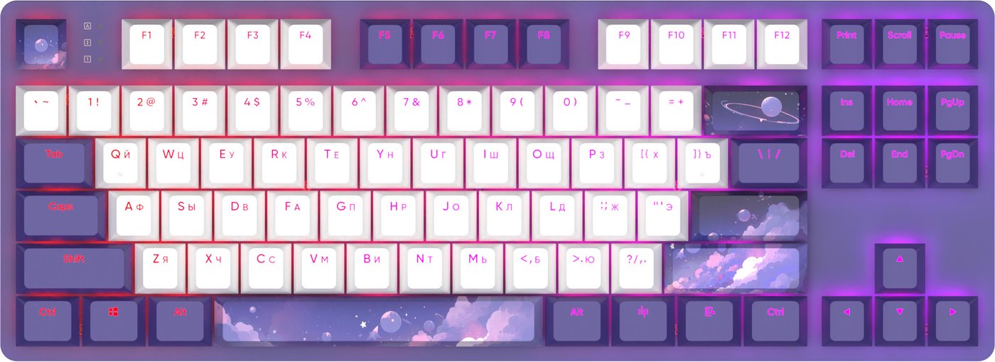

Клавиатура Red Square Keyrox TKL Hyperion (g3ms Sapphire)