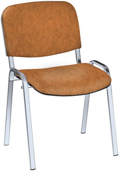 

Офисный стул Helmi Изо HL-F01 330631 (хром/кожзам песочный)