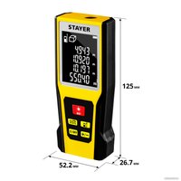 Лазерный дальномер Stayer Professional LDM60 34957