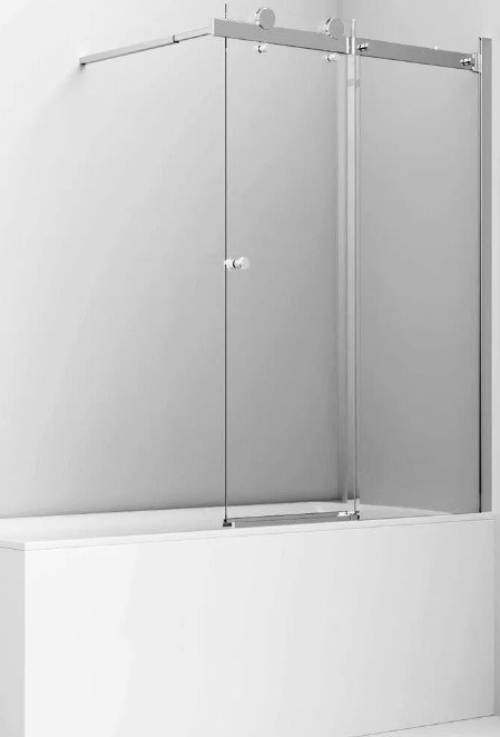

Стеклянная шторка для ванны Ambassador Bath Screens 16041116 100x140