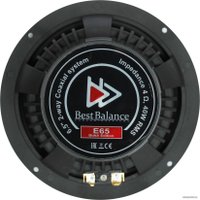 Коаксиальная АС Best Balance E65 Black Edition