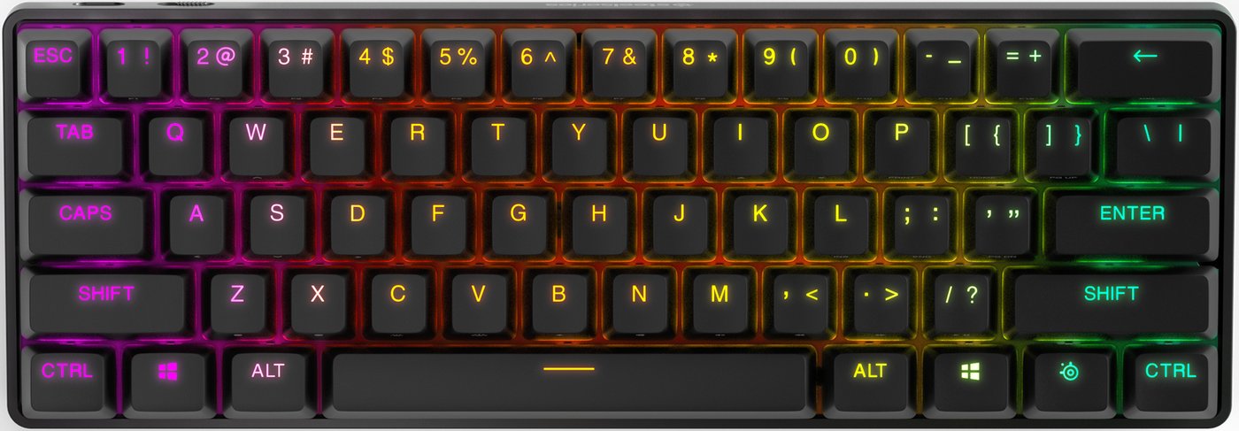

Клавиатура SteelSeries Apex Pro Mini Wireless (нет кириллицы)