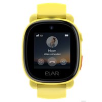 Детские умные часы Elari KidPhone 4G Lite (желтый)
