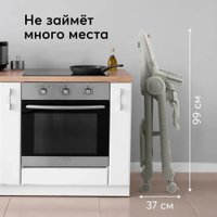 Высокий стульчик Happy Baby Berny Lux (olive new)
