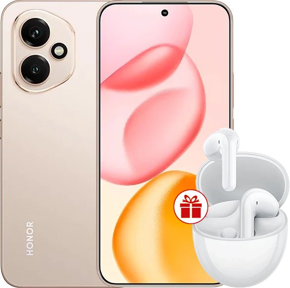 

Телефон HONOR 400 12GB/256GB международная версия (золотистый) и наушники HONOR Choice Earbuds S7 по акции